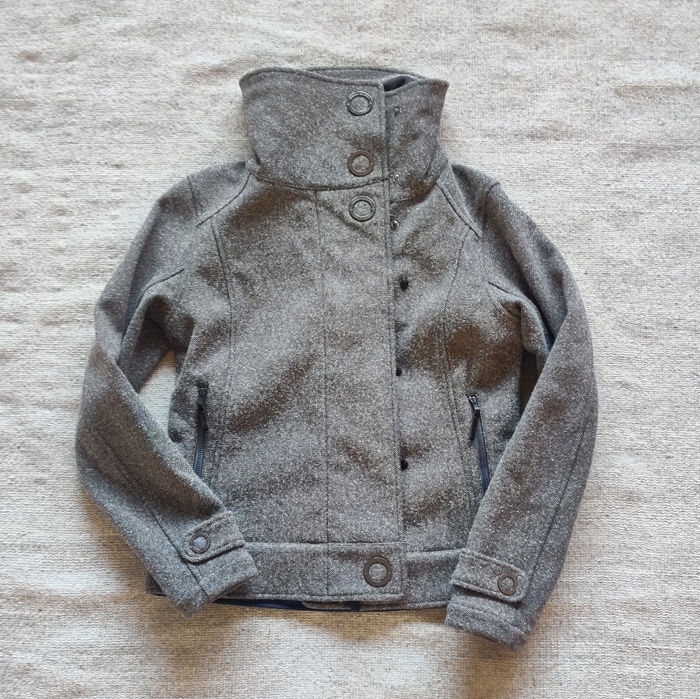 Audrey Tweed Bomber Jacket